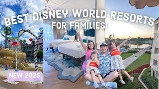 2025 BEST DISNEY WORLD RESORTS! | Disney Resorts for Families