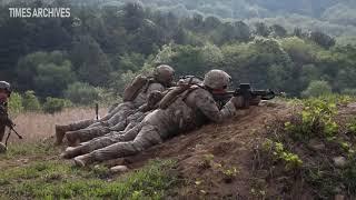 Live Fire Exercise in Cheorwon South Korea with US Army 2nd Infantry Division