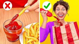 TRUCOS INGENIOSOS CON COMIDA RÁPIDA || Trucos con comida que encontramos en TikTok por 123 GO!