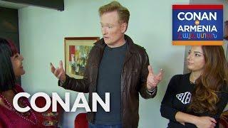 Conan's Crash Course In Armenian | CONAN on TBS