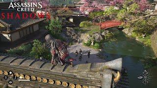 Assassin's Creed Shadows Gameplay - Combat, Stealth & Castle Infilitration (AC Shadows Gameplay)
