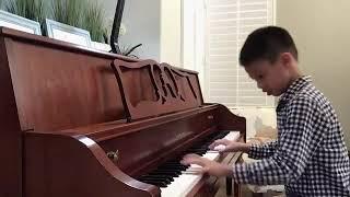 Caleb Howje Lin - Little Prelude in E minor, BWV 938 | 2021 Spring Music Competition