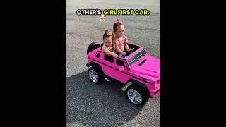 Other' girl first car vs  this Boys ️ | #edit #skills #usa #shorts