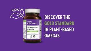 Vegan Omega-3 Complex | Plant-Based Omega | New Chapter Vitamins & Supplements