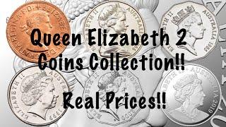 Queen's coin collection - how much are they worth?