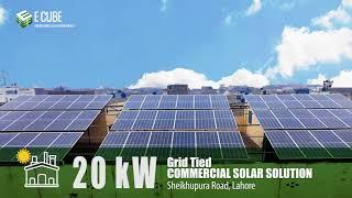 E Cube's Industrial Solar Power Plant