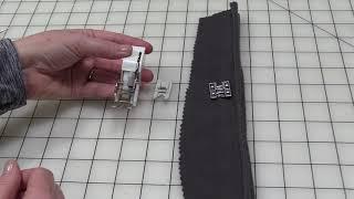 How To Use The Sewing Machine Roller Foot