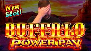 I Bought A Bonus On EVERY BET LEVEL On NEW Buffalo Power Pay Slot Machine! This is What Happened!