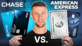 Chase vs. AmEx (Choose the Best Card Issuer For You)