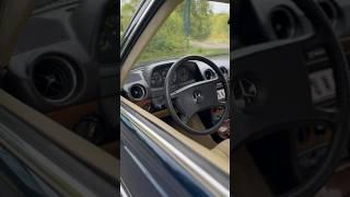 Mercedes w123 Diesel Oldtimer  #w123 #w124 #w115 Interior Innenausstattung beige