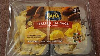 Costco Sale Item Review Giovanni RANA Italian Sausage Ravioli Taste Test