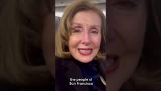 Nancy Pelosi Promises To 'Share Our San Francisco Values' As She Heads To Washington, D.C.