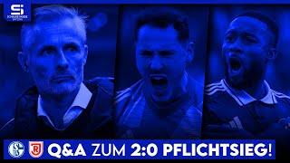 Schalke - Regensburg 2:0 | Kehrtwende der Saison? Wird jetzt alles besser? | S04 Q&A zum Spieltag