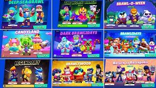 ALL SKIN SETS IN BRAWL STARS