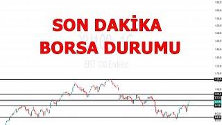 SON DAKİKA BORSA DURUMU!