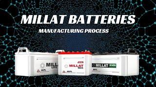 Manufacturing Process of Millat Batteries | #leadacidbattery #battery #millat