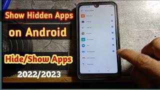 Find hidden Apps on Android 2022||Waqas mobile official