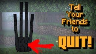 If You See An Enderman Like This, TELL YOUR FRIEND TO QUIT! Minecraft Creepypasta