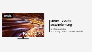 Samsung Smart TV 2024: Ersteinrichtung