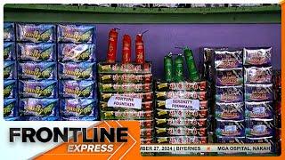 Presyo ng mga paputok at pailaw sa Bocaue, Bulacan, nagmahal na I Frontline Express