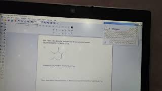 linear structure molecular formula  .........