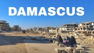 Damascus, Driving in "Yarmouk Camp" District, Syria 2024 | مخيم اليرموك