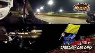 #9F Gunner Johnson - Mini Stock - 9-29-18 Richmond Raceway - In Car Camera