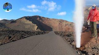 Timanfaya National Park Lanzarote ► Exploring the Impressive Fire Mountains by Car and Bus