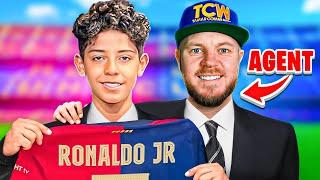 I Become the Agent of Cristiano Ronaldo Jr