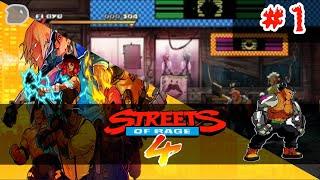 Streets of Rage 4 - All Floyd - Hardest Difficulty - (Stage 1 - The Streets) - Episode 1