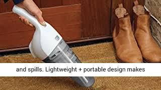 BLACK+DECKER HNV215B10 1.5 Ah Compact 7.2V Lithium Hand Vac - Cordless, White Reviews.