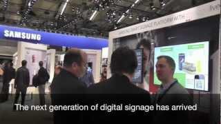 Samsung Smart Signage Platform for 'no player' digital signage powered by Signagelive