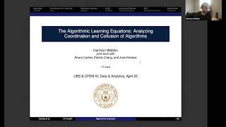 Harrison Waldon (UT Austin): "The Algorithmic Learning Equations"
