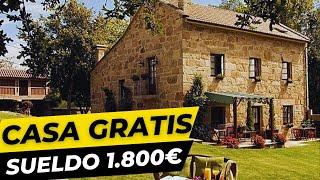 CASA GRATIS y SUELDO de 1.800€ En GALICIA