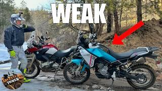 BMW R1200GS Owner Rides CFMOTO 450MT Ibex