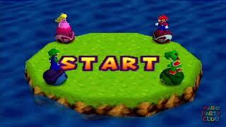 Mario Party 1 - Minigame - Bumper Balls