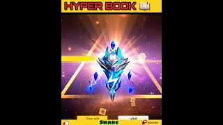 FREE REWARD HYPER BOOK | NEW TOP UP EVENT FREE FIRE | CLAIM ALL ITEM | PART 2 | #shorts #ffshorts