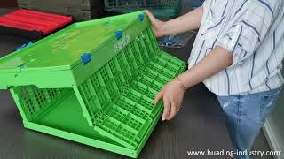 How to Replace Parts in Foldable Plastic Crates | Side Panel Disassembly & Installation