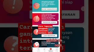 cara Pelaporan Gangguan Indihome terbaru 2023ll #viral #shorts #wifi #internet