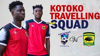 BREAKING NEWS  ASANTE KOTOKO  TRAVELLING SQUAD TO FACE MEDEAMA ON SUNDAY - KROBEA HAS FULL SQUAD