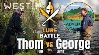 LURE BATTLE - Episode 6 - Thom Hunt (Westin) vs George Lamb (Adventure Fishing UK)