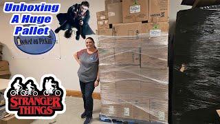 Unboxing a massive Pallet of Toys - harry potter, mystery boxes, Stranger things and much more!