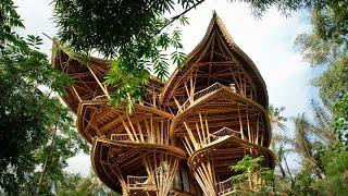 Magical houses, made of bamboo | Elora Hardy