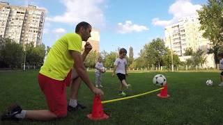 Kids soccer training U4-U5 . Днепровский Князь 2012 года рождения