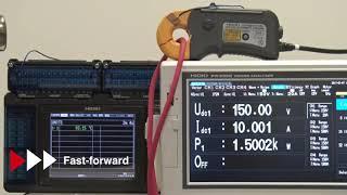 Hioki PW3390 Power Analyzer   Expand Measurement Possibilities with a Rich Lineup of Current Sensors