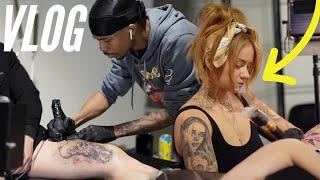 Tattooing with an Ink master - VLOG