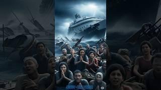 Cruise Ship Shattered By Storm - Miraculous Rescue From The Brink Of Death! #god #jesus #aivideo