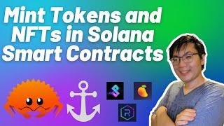 Solana Smart Contract: Minting and Transfering Token/NFT with Anchor