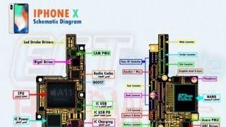 How to Iphone X  Schematics Diagram |Borneo schematic | Full guide Diagram #apple #youtube