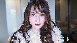 แต่งหน้าวาเลนไทน์ สอนทำผมตัดหน้าม้า (no sponsor)｜Piyapeauty